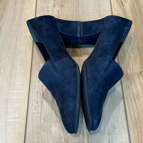 Naturalizer Womens Black Suede Block Heel Shoes Size 7 1/2 N - Picture 5 of 13